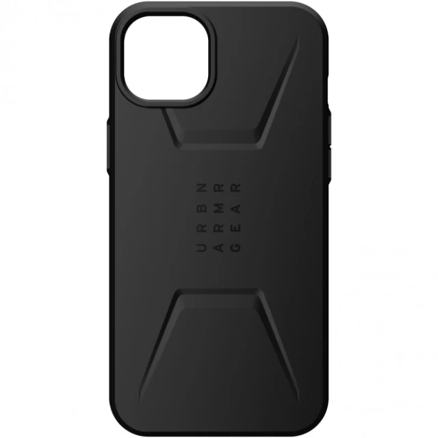 Чохол UAG Civilian Black для iPhone 14 Plus with MagSafe (114037114040)