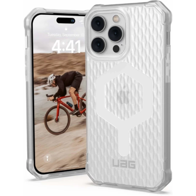 Чехол UAG Essential Armor Frosted Ice для iPhone 14 Pro Max with MagSafe (114088110243)
