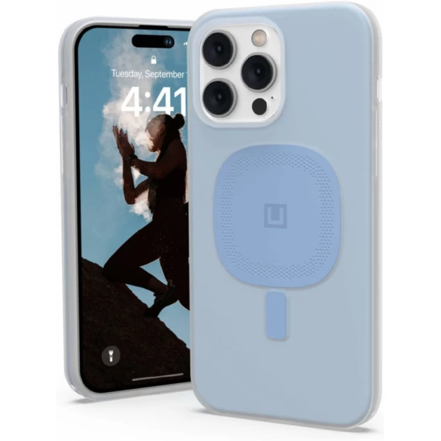 Чехол UAG Lucent Cerulean для iPhone 14 Pro Max with MagSafe (114079315858)