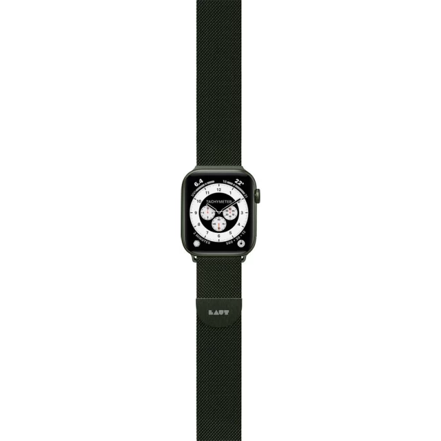 Ремінець LAUT STEEL LOOP для Apple Watch 49 | 45 | 44 | 42 mm Green (L_AWL_ST_GN)