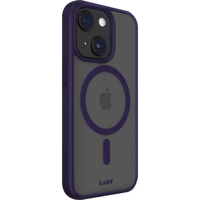 Чохол LAUT HUEX PROTECT для iPhone 14 Dark Purple with MagSafe (L_IP22A_HPT_DPU)