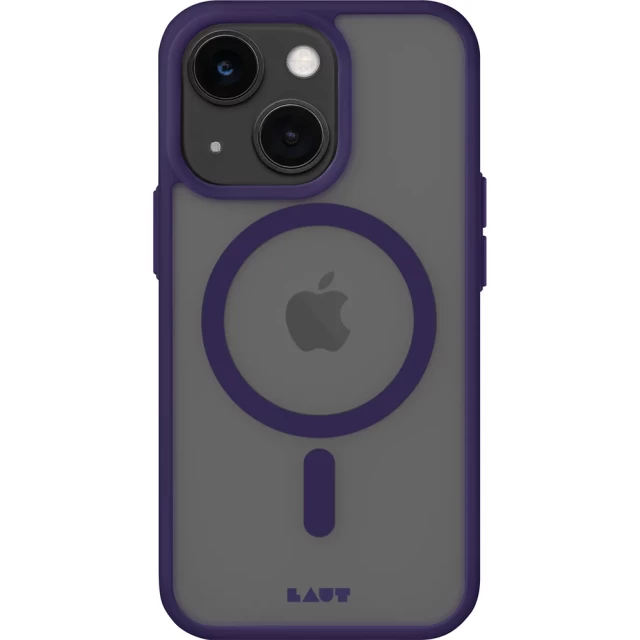 Чехол LAUT HUEX PROTECT для iPhone 14 Dark Purple with MagSafe (L_IP22A_HPT_DPU)