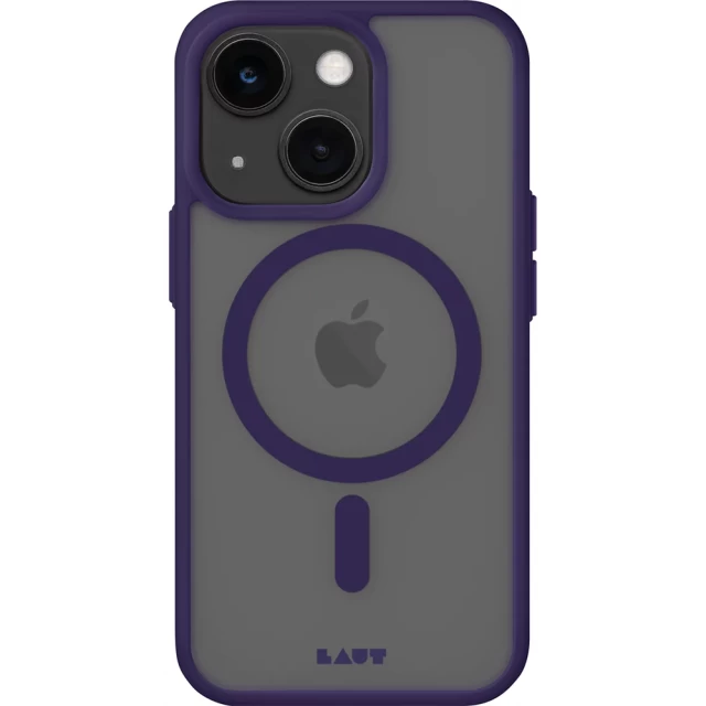 Чохол LAUT HUEX PROTECT для iPhone 14 Dark Purple with MagSafe (L_IP22A_HPT_DPU)