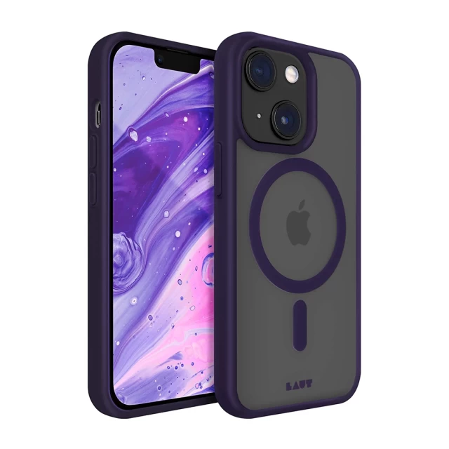 Чохол LAUT HUEX PROTECT для iPhone 14 Plus Dark Purple with MagSafe (L_IP22C_HPT_DPU)