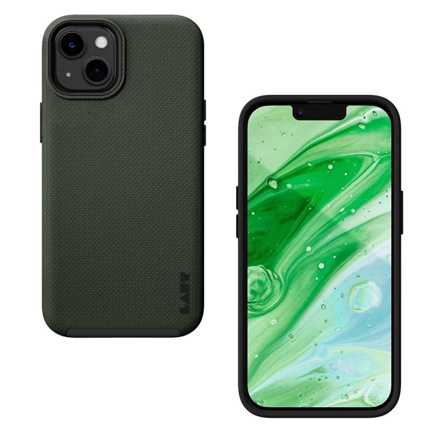 Чехол LAUT SHIELD для iPhone 14 Plus Olive (L_IP22C_SH_GN)