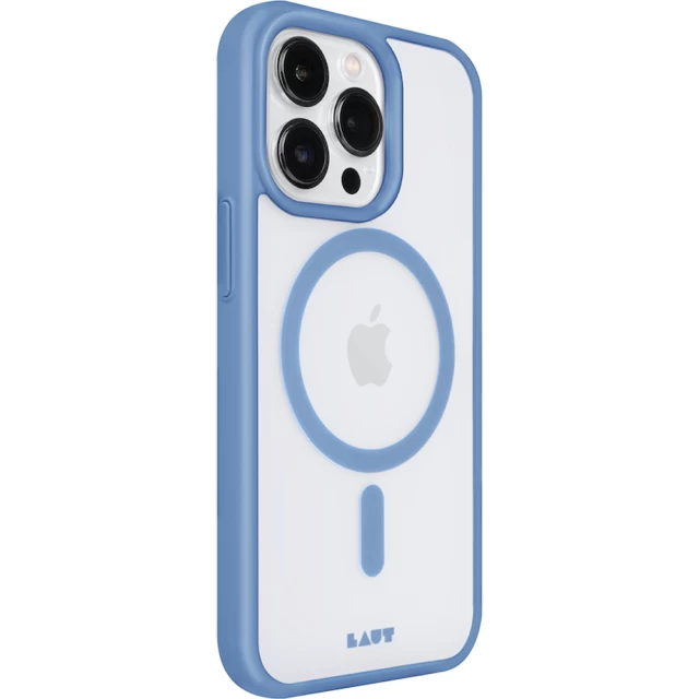 Чехол LAUT HUEX PROTECT для iPhone 14 Pro Ocean Blue with MagSafe (L_IP22B_HPT_BL)