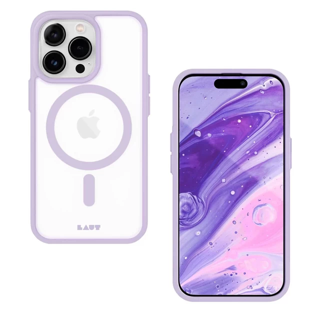 Чехол LAUT HUEX PROTECT для iPhone 14 Pro Lavender with MagSafe (L_IP22B_HPT_PU)