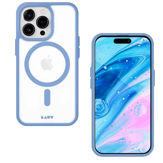 Чохол LAUT HUEX PROTECT для iPhone 14 Pro Max Ocean Blue with MagSafe (L_IP22D_HPT_BL)