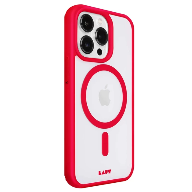 Чехол LAUT HUEX PROTECT для iPhone 14 Pro Max Red with MagSafe (L_IP22D_HPT_R)