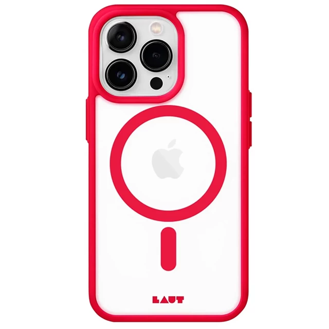 Чохол LAUT HUEX PROTECT для iPhone 14 Pro Max Red with MagSafe (L_IP22D_HPT_R)