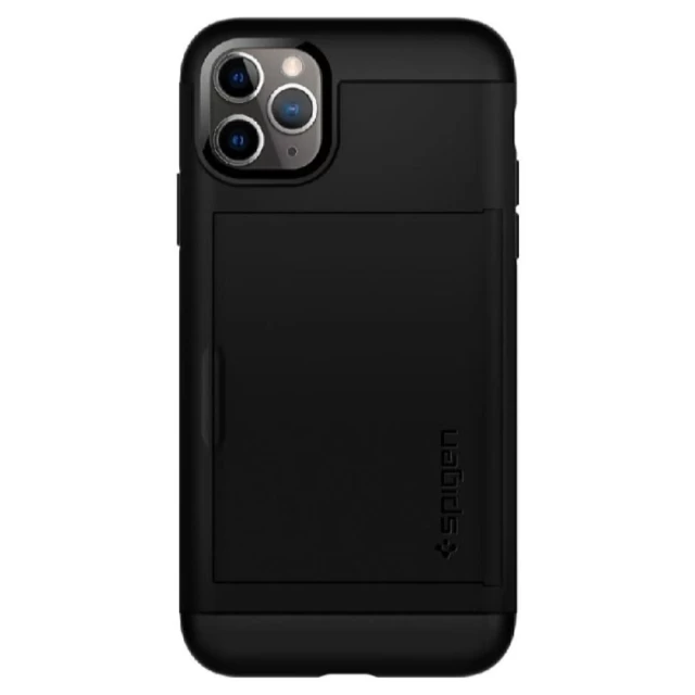 Чохол Spigen Slim Armor CS для iPhone 11 Pro Black (077CS27235)