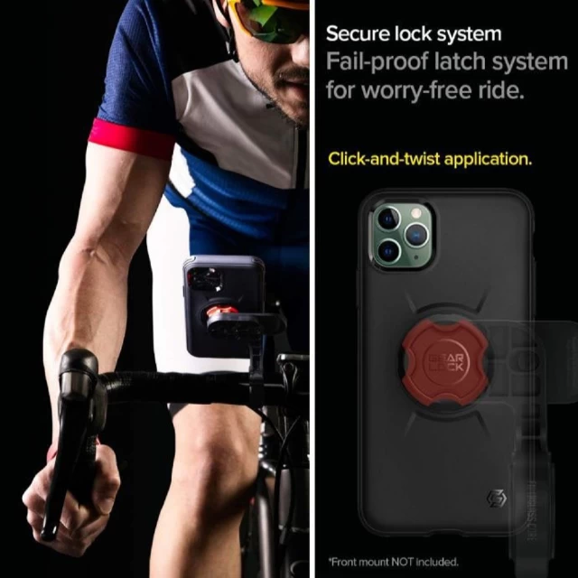Чехол Spigen Gearlock для iPhone 11 Pro Max Black (ACS00277)