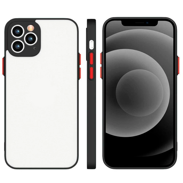 Чохол HRT Milky Case для Xiaomi Redmi Note 10 Pro Black (9145576222928)