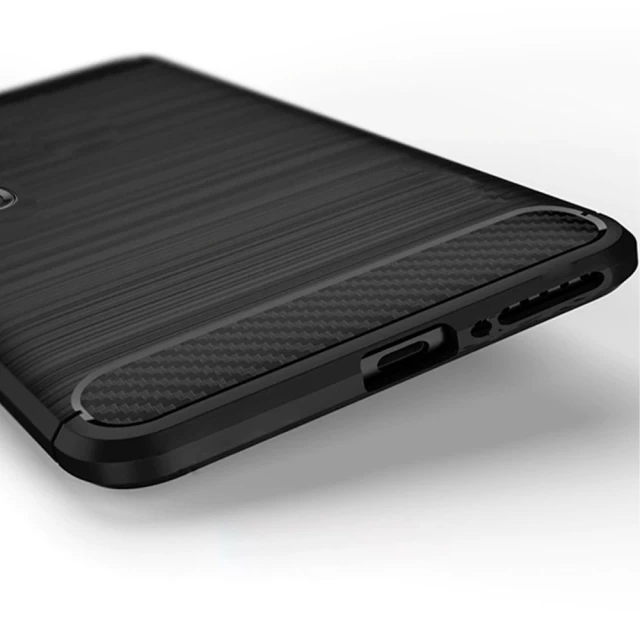 Чехол HRT Carbon Case для Xiaomi Mi 10 | 10 Pro Black (9111201898783)