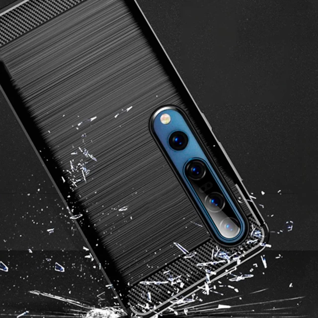 Чохол HRT Carbon Case для Xiaomi Mi 10 | 10 Pro Black (9111201898783)