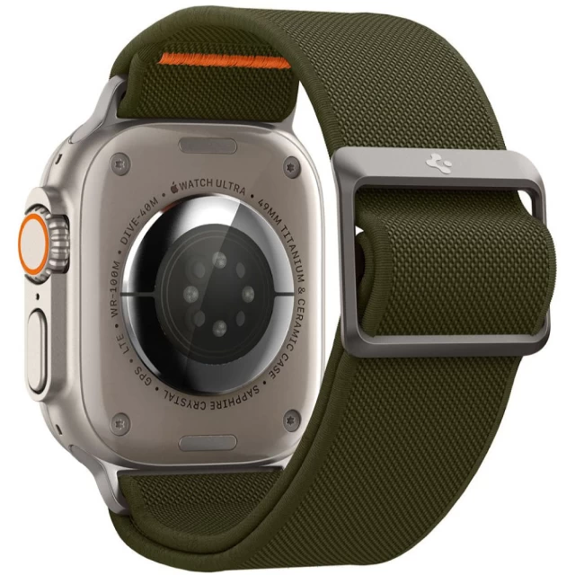 Ремешок Spigen Fit Lite Ultra для Apple Watch 49 | 45 | 44 | 42 mm Khaki (AMP05985)