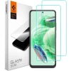 Защитное стекло Spigen Glas.TR Slim для Xiaomi Redmi Note 12 5G | Poco X5 5G Clear (2 Pack) (AGL06048)