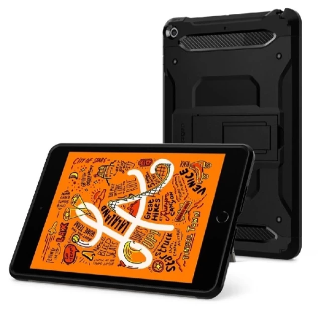 Чехол Spigen Tough Armor Tech для iPad mini 5 Black (051CS26114)