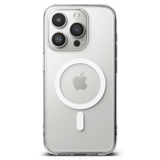 Чохол Ringke Fusion Magnetic для iPhone 15 Pro Max Matte Clear with MagSafe (8809919306539)