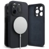 Чохол Ringke Silicone Magnetic для iPhone 15 Pro Deep Blue with MagSafe (8809919307833)