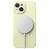 Чохол Ringke Silicone Magnetic для iPhone 15 Sunny Lime with MagSafe (8809919309356)