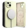 Чохол Ringke Silicone Magnetic для iPhone 15 Sunny Lime with MagSafe (8809919309356)