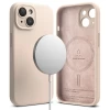 Чохол Ringke Silicone Magnetic для iPhone 15 Pink Sand with MagSafe (8809919309387)