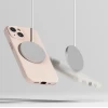 Чохол Ringke Silicone Magnetic для iPhone 15 Pink Sand with MagSafe (8809919309387)