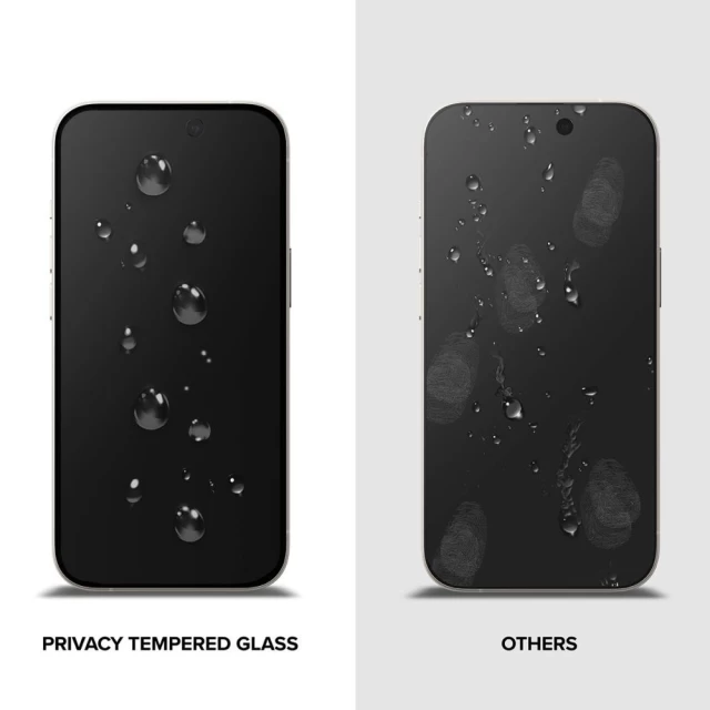 Захисне скло Ringke TG для iPhone 15 Privacy (8809919309455)