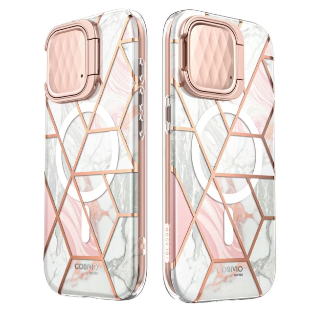 Чохол Supcase Cosmo Mag для iPhone 15 Pro Marble with MagSafe (843439124462)