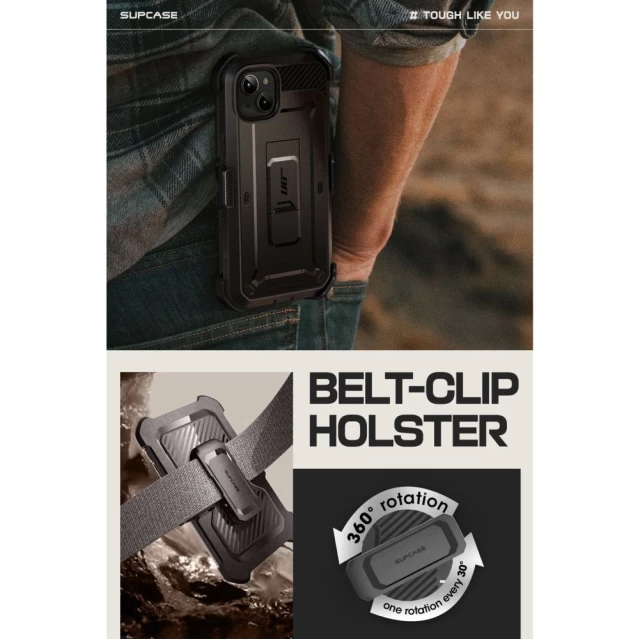 Чехол Supcase Unicorn Beetle Pro для iPhone 15 Plus Black (843439136885)
