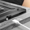 Чохол і захисне скло Supcase Unicorn Beetle Pro для Samsung Galaxy Tab S9 Plus 12.4 (X810 | X816) Black (843439123243)