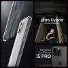 Чехол Spigen Ultra Hybrid для iPhone 15 Pro Max Frost Clear (ACS06567)
