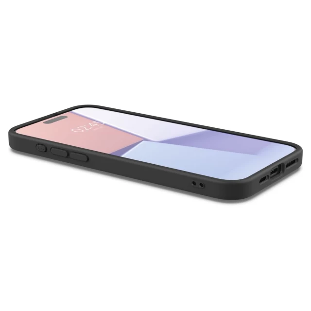 Чехол Spigen Cyrill Kajuk для iPhone 15 Pro Max Black with MagSafe (ACS06632)