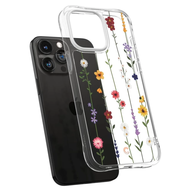 Чехол Spigen Cyrill Cecile для iPhone 15 Pro Max Flower Garden (ACS06625)