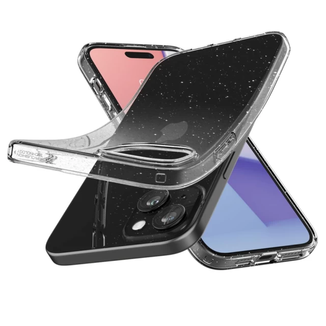 Чохол Spigen Liquid Crystal для iPhone 15 Plus Glitter Crystal (ACS06648)