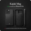 Чехол Spigen Cyrill Kajuk для iPhone 15 Pro Black with MagSafe (ACS06769)