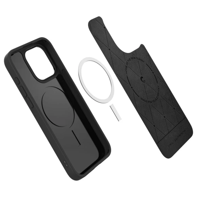 Чехол Spigen Cyrill Kajuk для iPhone 15 Pro Black with MagSafe (ACS06769)