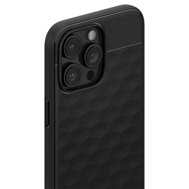 Чохол Spigen Caseology Parallax для iPhone 15 Pro Matte Black with MagSafe (ACS06749)