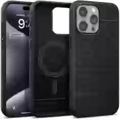 Чехол Spigen Caseology Parallax для iPhone 15 Pro Matte Black with MagSafe (ACS06749)
