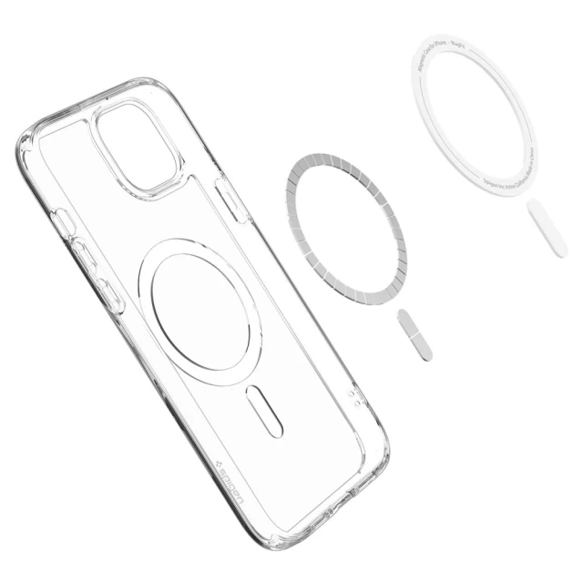 Чохол Spigen Ultra Hybrid для iPhone 15 White with MagSafe (ACS06802)