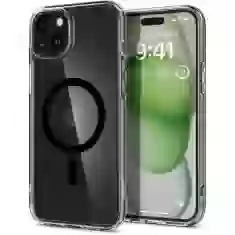 Чехол Spigen Ultra Hybrid для iPhone 15 Black with MagSafe (ACS06803)