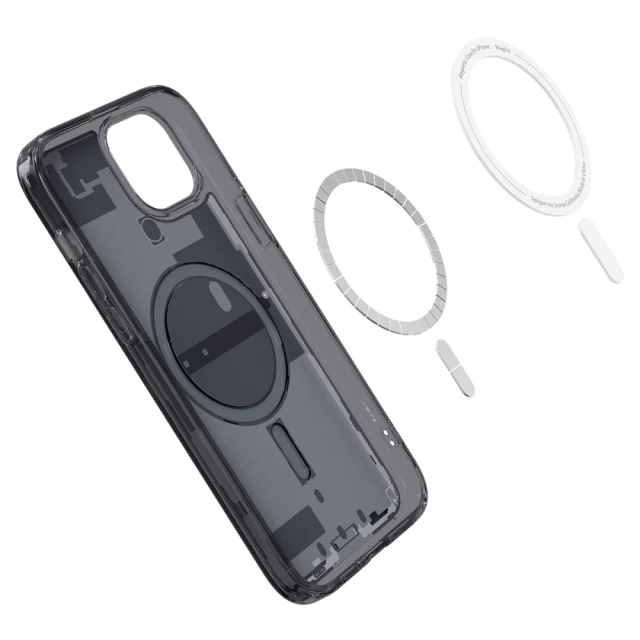 Чехол Spigen Ultra Hybrid для iPhone 15 Zero One with MagSafe (ACS06806)