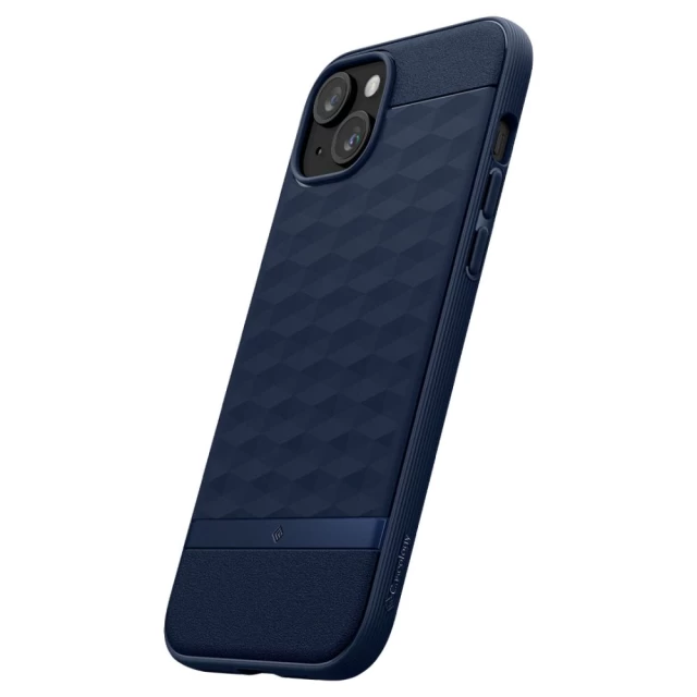 Чохол Spigen Caseology Parallax для iPhone 15 Midnight Blue with MagSafe (ACS06819)