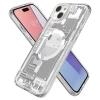Чехол Spigen Ultra Hybrid для iPhone 15 Plus Zero One White with MagSafe (ACS07035)