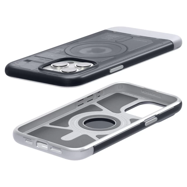 Чохол Spigen Classic C1 для iPhone 15 Pro Graphite with MagSafe (ACS06742)