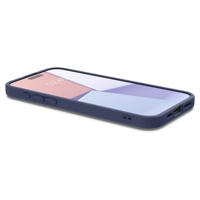 Чохол Spigen Cyrill Kajuk для iPhone 15 Pro Max Navy with MagSafe (ACS07091)