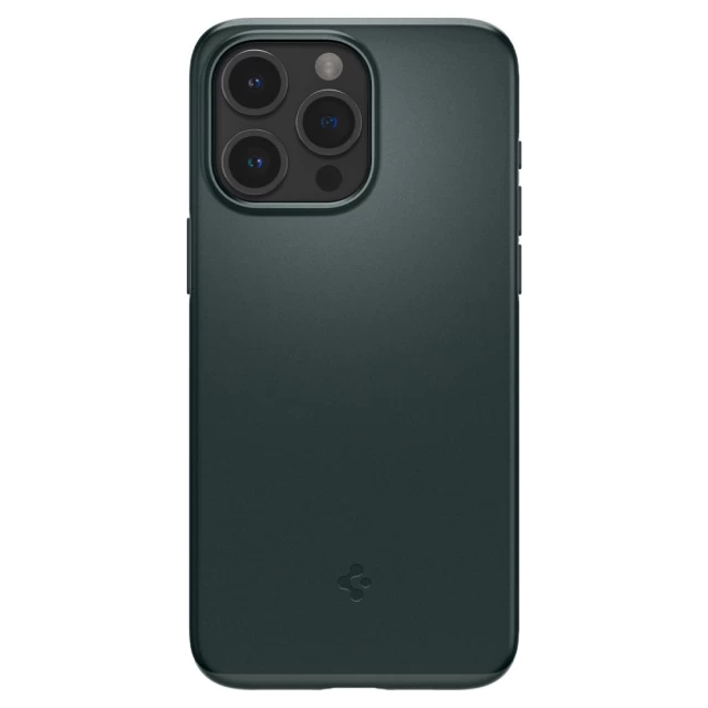 Чехол Spigen Thin Fit для iPhone 15 Pro Max Abyss Green (ACS06548)