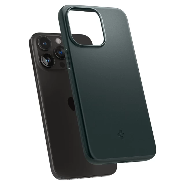 Чехол Spigen Thin Fit для iPhone 15 Pro Max Abyss Green (ACS06548)