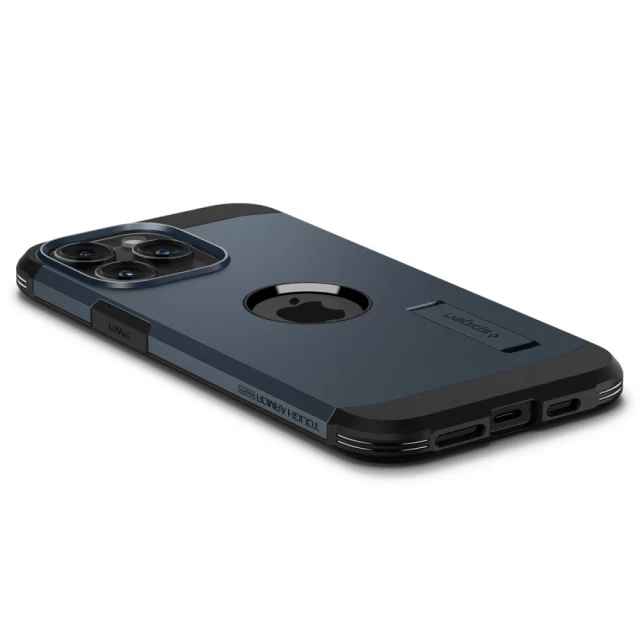 Чехол Spigen Tough Armor для iPhone 15 Pro Max Metal Slate with MagSafe (ACS06595)